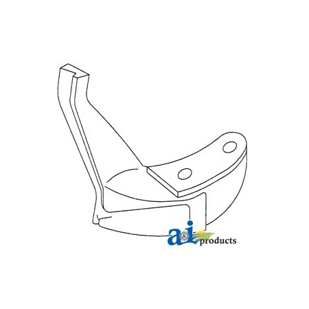 A & I Products Oil Trough Assembly (LH) 8" x10" x3" A-825774M2
